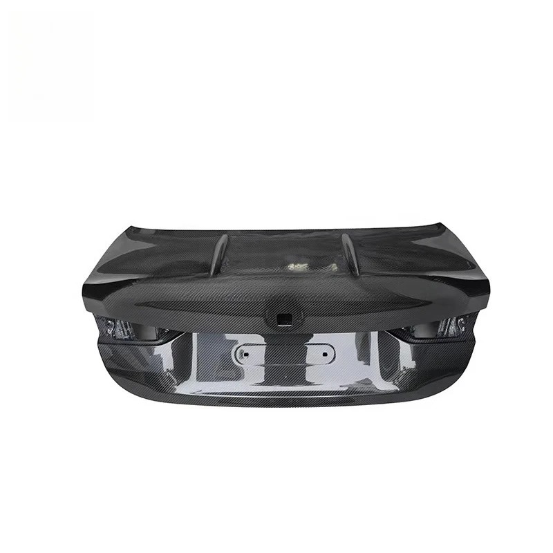 Upgrade Facelift CSL Style Carbon Fiber Rear Boot Lids Trunk Cover for Bnw M3 M4 G80 G82 G83